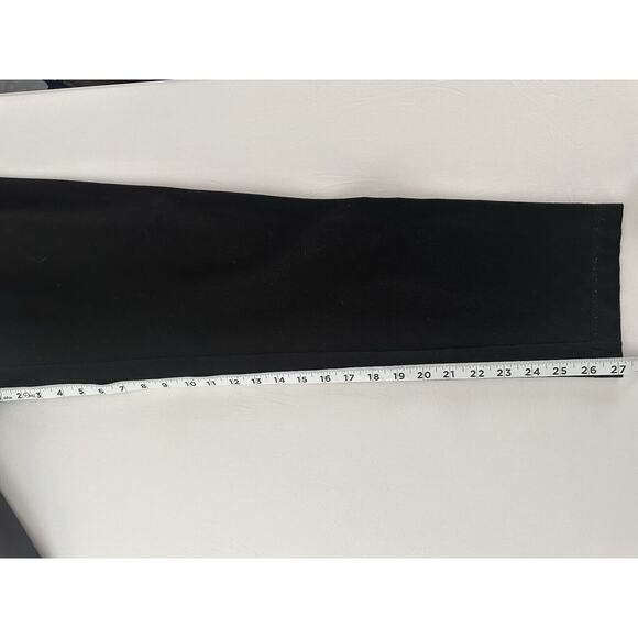 Eileen Fisher Womens Black Stretch Pull On Pants Classic Work Dress Comfy Medium - Picture 8 of 11